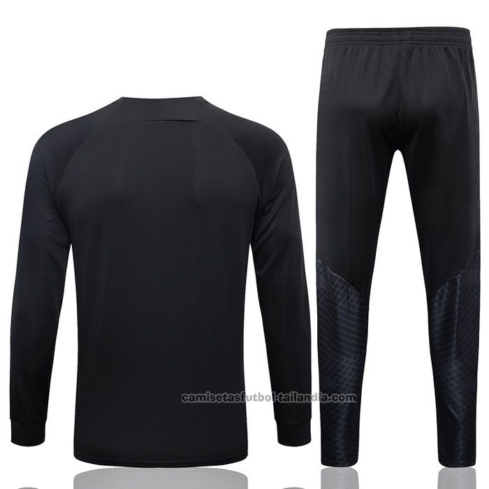 Chandal de Chaqueta del Paris Saint-Germain Jordan Nino 23/24 Negro